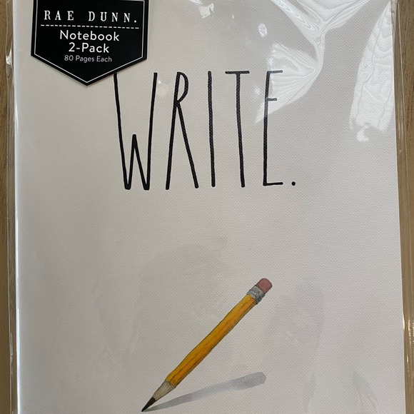 Rae Dunn notebooks 2 NWT - Picture 1 of 2